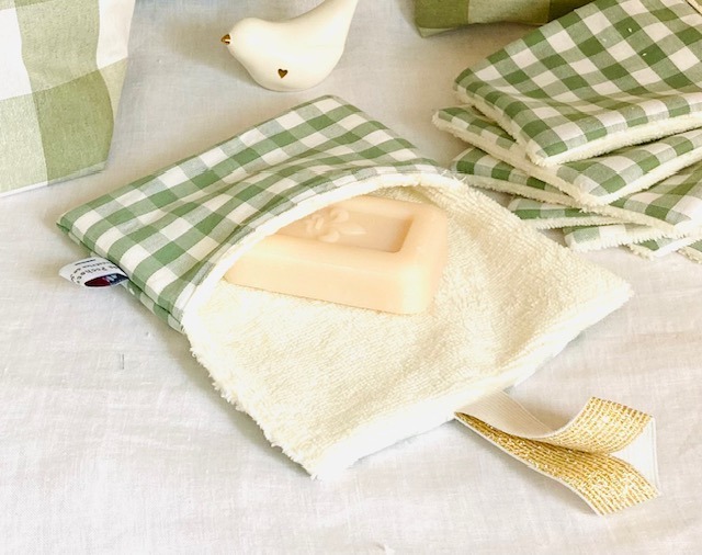 pochette savons vichy vert